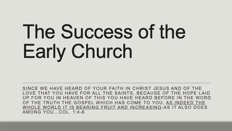 Early-Church-Success-Cain-1